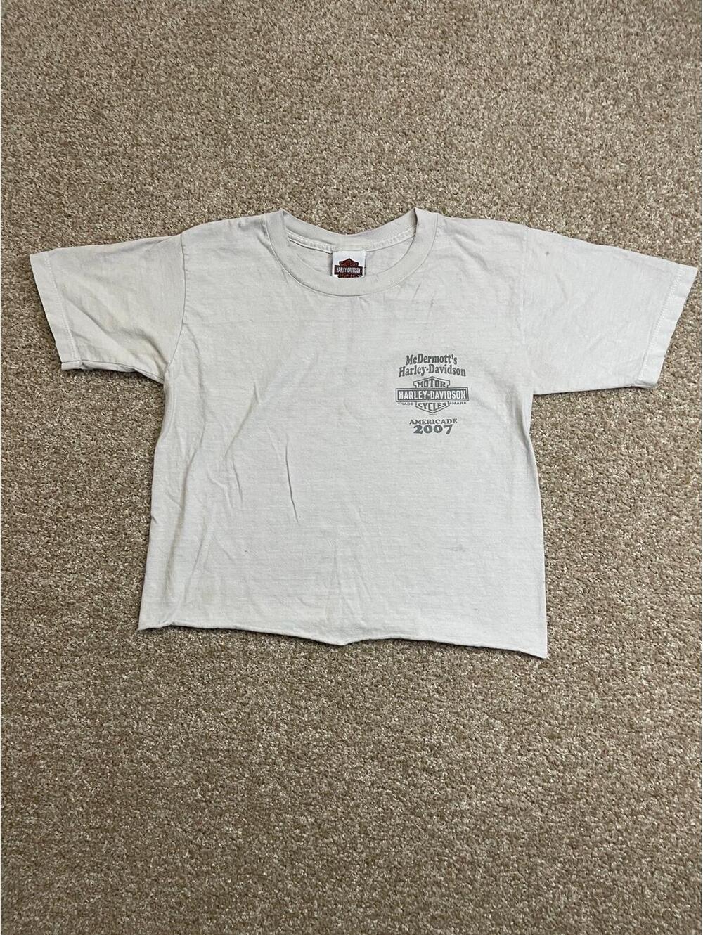 Harley Davidson motor cycles vintage t-shirts McDermott’s size S 2007